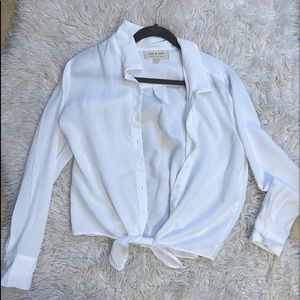 Brand NEW CLOTH & STONE TIE BUTTON SHIRT